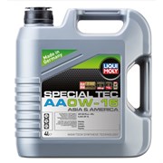 НС-синтетическое моторное масло LIQUI MOLY Special Tec AA 0W-16