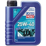 Минеральное моторное масло 4T для лодок LIQUI MOLY Marine 4T Motor Oil 25W-40