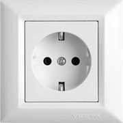 Одинарная розетка Vesta Electric Roma