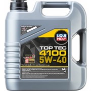 НС-синтетическое моторное масло LIQUI MOLY Top Tec 4100 5W-40 SN C3