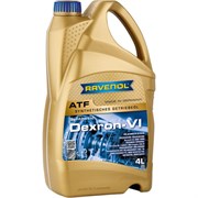 Трансмиссионное масло RAVENOL ATF Dexron VI 4 л, new