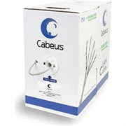 Одножильный кабель Cabeus UTP-4P-Cat.5e-SOLID-GY-LIGHT