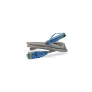 Патч-корд Hyperline PC-LPM-UTP-RJ45-RJ45-C6-15M-LSZH-GY