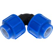 Компрессионный отвод для ПЭ труб Lammin Lm34009020020