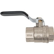 Латунный никилерованный шаровой кран для воды Millennium KVRFF3434
