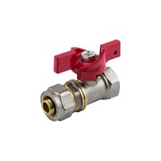 Обжимной кран шаровой для металлопластиковых труб Millennium KBFC1216