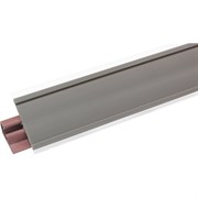 Кухонный пластиковый плинтус для столешниц ООО ДЕКОПЛИНТ под кромку 3.05 м