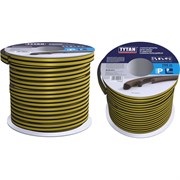 Уплотнитель для окон и дверей Tytan Professional p 100 м, 9x5.5 мм, черный 234909 91577