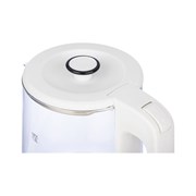 Чайник HomeStar hs-1008 1.8 л, стекло, белый