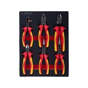 Диэлектрических набор пассатижей и бокорезов KING TONY 9-40606GPV