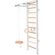 ДСК Perfetto Sport Scala in legno bianco-naturale