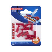 Плоская полностью изолированная клемма REXANT РППи-м 1,5-(4,8)