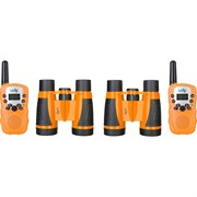 Комплект раций и биноклей Levenhuk LabZZ WTT10 Orange