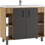 Тумба под умывальник Фостер 100 Домино Craft