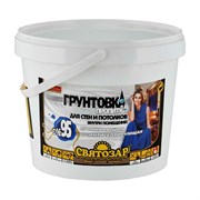 Антисептирующая акриловая грунтовка для стен, потолков Finlux Святозар-95