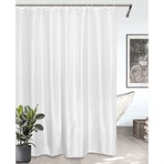 Комплект штора и кольца Bath Plus 180x200 dobby star