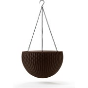 Подвесное кашпо KETER Rattan Style Hanging