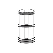 Угловая полка в ванную Tekno-tel LM009B