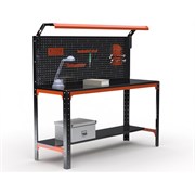 Стол металлический ООО Металекс серия KIT 750x1200x400 мм, одна полка, ОЧ