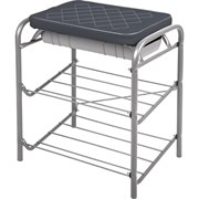 Банкетка Nika НИКА Haushalt НБ2 НБ2/SL cерый/темно-серый