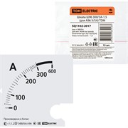 Шкала для а96 х/5а TDM ELECTRIC ш96 300/5а-1.5