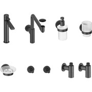 Высокий смеситель для накладной раковины Wellsee ONCE! and forever