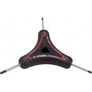 Трехсторонний шестигранный ключ Unior 624908