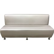 Трехместная секция дивана Мягкий Офис перламутровая