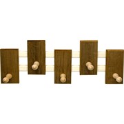 Термированная вешалка для мочалок Бацькина баня Zebra