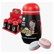 Конфеты освежающие LOVE IS со вкусом клубники, 45 г, пластиковая банка