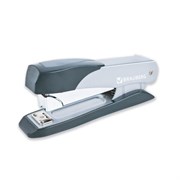 Степлер металлический усиленный до 50 листов, №24/6-24/8 BRAUBERG "Office-Expert", серебристый, 274239