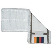 Насадка МОП плоская 40см VILEDA "МикроПур Комби", уши (ТИП УВ) микрофибра, белый, 167297