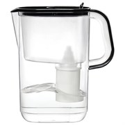 Кувшин-фильтр для очистки воды БАРЬЕР "Эверест", 3,5 л, со сменной кассетой, черный,, В775Р00