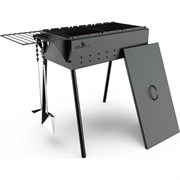 Стационарный мангал Grillux Praktika BLACK