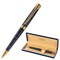 Ручка подарочная шариковая GALANT "TRAFORO", корпус синий, детали золотистые, узел 0,7 мм, синяя, 143512 - фото 11026539