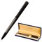 Ручка подарочная шариковая GALANT "PUNCTUM", корпус черный/оружейный металл, детали черные, узел 0,7 мм, синяя, 143521 - фото 11026635