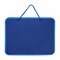 Папка на молнии пластиковая с ручками BRAUBERG, А4, 350х270х45 мм, фактура бисер, синяя, 225163 - фото 11054577