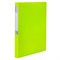 Папка 40 вкладышей BRAUBERG "Neon", 25 мм, неоновая, зеленая, 700 мкм, 227452 - фото 11059425