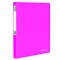 Папка 40 вкладышей BRAUBERG "Neon", 25 мм, неоновая розовая, 700 мкм, 227454 - фото 11059439