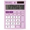 Калькулятор настольный BRAUBERG ULTRA PASTEL-08-PR, КОМПАКТНЫЙ (154x115 мм), 8 разрядов, двойное питание, СИРЕНЕВЫЙ, 250516 - фото 11081566