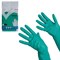 Перчатки хозяйственные нитриловые VILEDA, универсальные, антиаллергенные, размер L (большой), зеленые, 100802 - фото 11122858