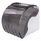 Диспенсер для бытовой туалетной бумаги LAIMA, тонированный серый, 605044 - фото 11125811