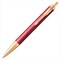 Ручка шариковая PARKER "IM Premium Red GT", корпус красный лак, позолоченные детали, синяя, 2143644 - фото 11370542