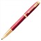 Ручка-роллер PARKER "IM Premium Red GT", корпус красный лак, позолоченные детали, черная, 2143647 - фото 11370545