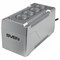 Стаблилизатор SVEN VR-F1000, 320 Вт, 184-285 В, 4 евророзетки, SV-018818 - фото 12078010