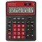 Калькулятор настольный BRAUBERG EXTRA COLOR-12-BKWR (206x155 мм), 12 разрядов, двойное питание, ЧЕРНО-МАЛИНОВЫЙ, 250479 - фото 12533866