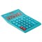 Калькулятор настольный CASIO GR-12С-LB (210х155 мм), 12 разрядов, двойное питание, ГОЛУБОЙ, GR-12C-LB-W-EP - фото 13110529