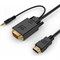 Кабель Cablexpert A-HDMI-VGA-03-10 - фото 13514048