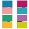 Тетрадь А4, 80 л., BRAUBERG, гребень, клетка, обложка твердая, "Color", 404055 - фото 13551100