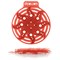 Коврики-вставки для писсуара, ЭКОС (POWER-SCREEN), на 30 дней каждый, комплект 2 шт., аромат "Дыня", цвет красный, PWR-10R - фото 13552796